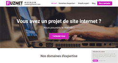 Desktop Screenshot of fuznet.com